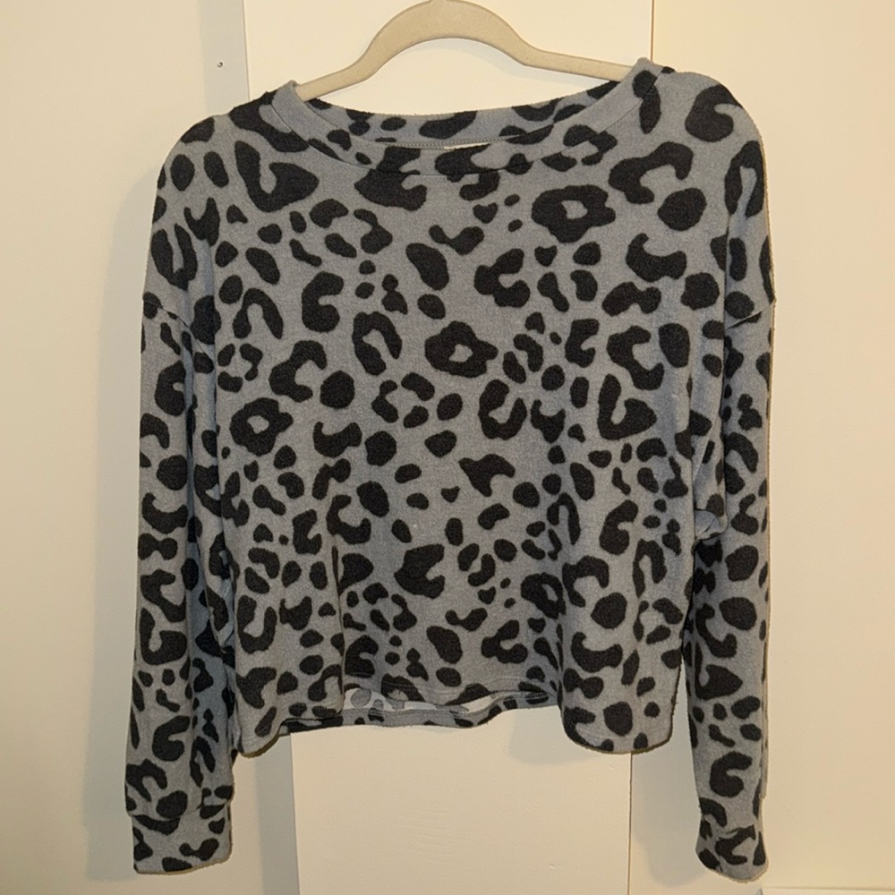 DRY GOODS | Lush | Light & Dark Grey Sweater
